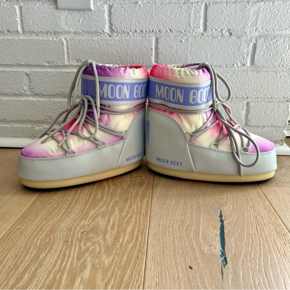 MOON BOOT Icon Tie Dye Boots